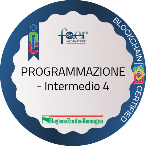 PROGRAMMAZIONE - Intermedio 4